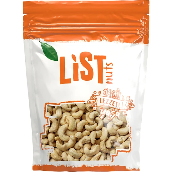 List Nuts Çiğ Kaju 500 gr