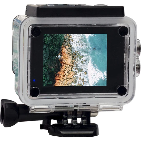 melekstore Powermaster Dijital 1080P Hd Suya Dayanıklı Aksiyon Kamera