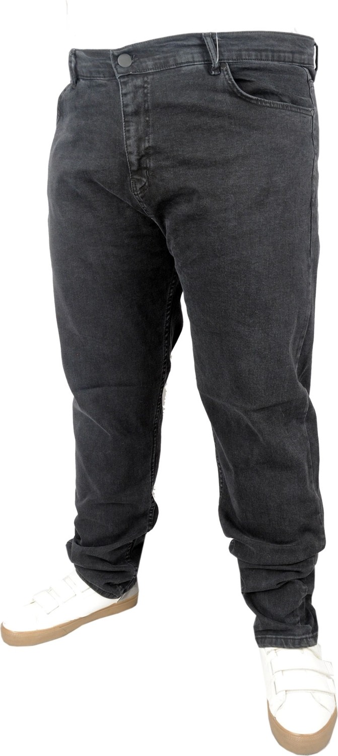 ModeXL Büyük Beden Erkek Pantolon Kot Black 21920 Siyah