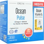 Orzax Ocean Pulse 30 Kapsül + Vitamin D3 Damla