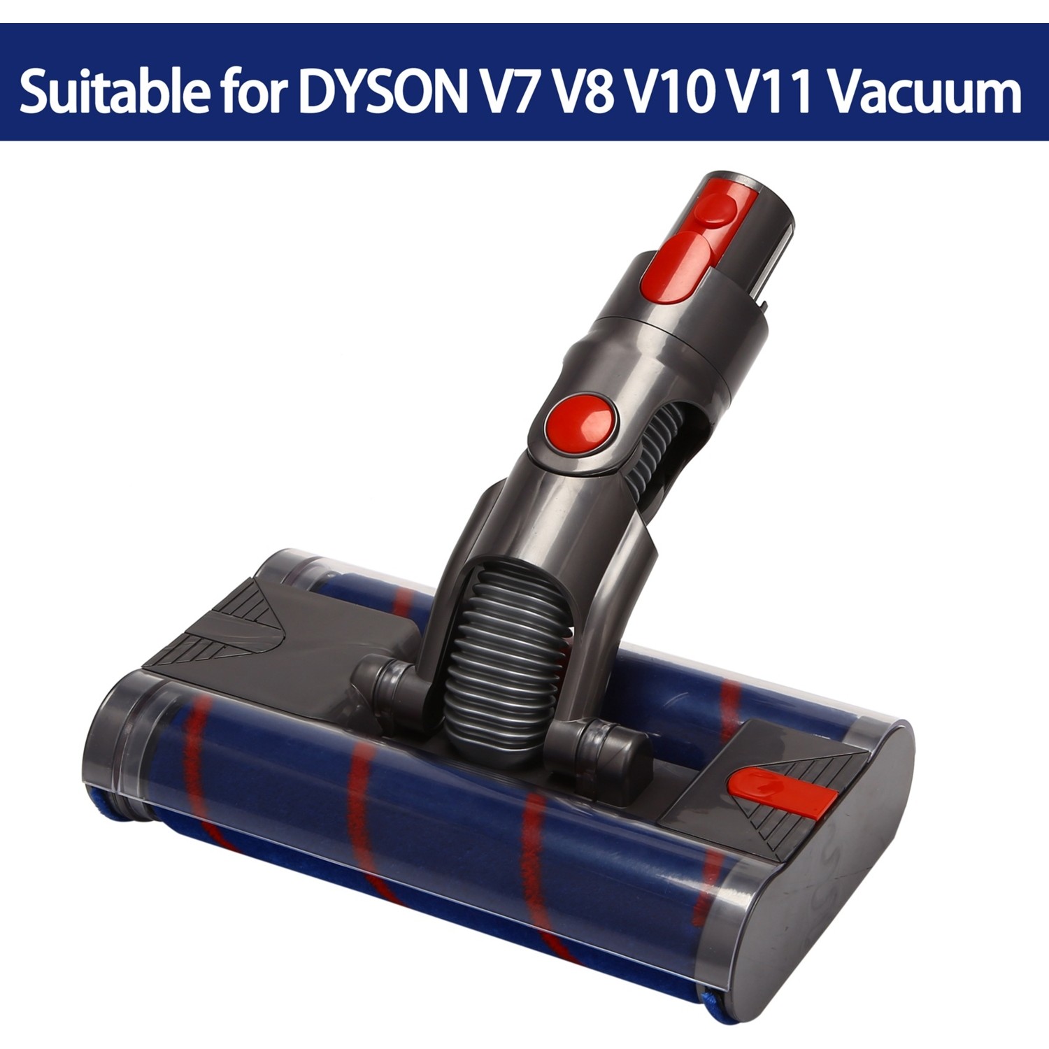 Dyson Floor Brush Dyson V8 V7 V10 V11 Extra Long Poils Imitation Crin de Cheval 