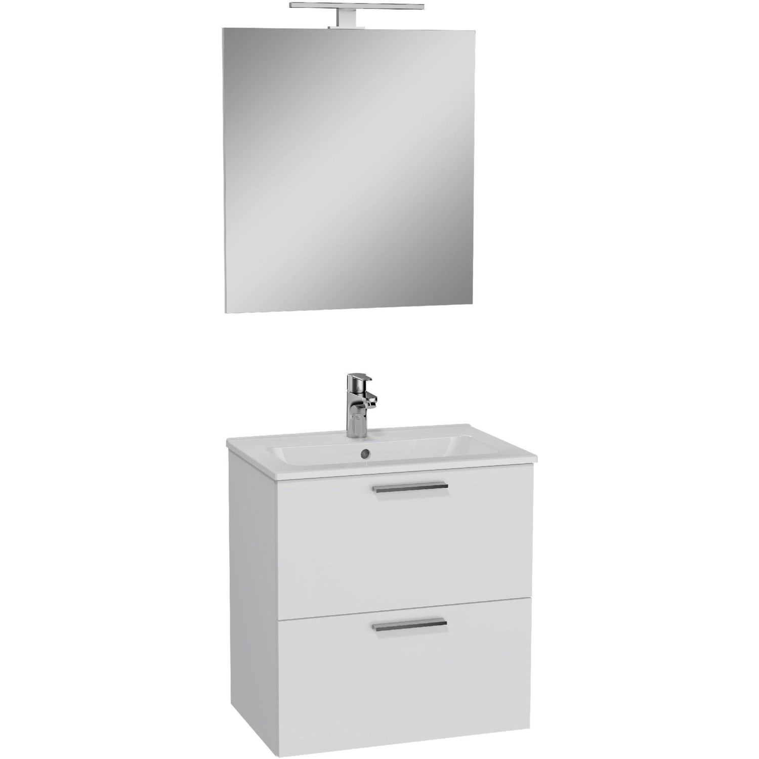 Vitra Mia 60 Cm Beyaz Banyo Dolabı Takımı 75021 Fiyatı