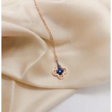 Plt Silver Taşlı Gümüş Kolye
