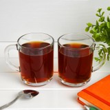 Glassycook 240 ml Nova Mug 2 Adet-Kulplu Kupa Bardak Fincan