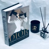 Dior Şapka Figürlü Dekoratif Kitap Kutusu