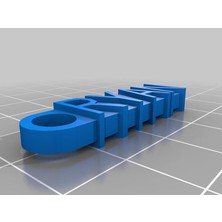 Aldım Geldi Ryan Name Anahtarlık Plastik Aparat