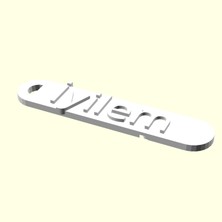 Aldım Geldi Iyilem Kişiye Özel Zincirsiz Bavul Çanta Eşya Tag Künye Sevgiliye Eşe Hediyelik Askı Organik Plastikten