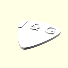 Aldım Geldi J & G Harfi Kişiye Özel Üretim Gitar Sevgiliye Eşe Hediyelik Bas 1 Adet Organik Plastik