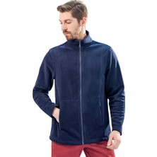 Şensel, Erkek Polar Mont, Lacivert -99E445- Cepli, Outdoor