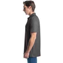 Şensel, Polo Yaka Tişört, Koyu Gri -136E282- T-shirt, Tshirt