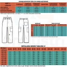 Şensel, Reflektörlü İş Pantolonu, Lacivert, Komando Cepli -101E445-