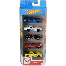 Hot Wheels Hot Wheels Hot  Wheels 5'li Araba Seti - Corvette