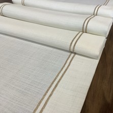 Oya Home Gold Çift Piko Dikişli Ranır -45*150 cm