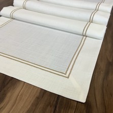 Oya Home Gold Çift Piko Dikişli Ranır -45*150 cm