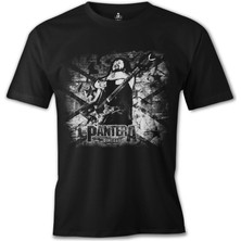 Pantera - Dimebag Rocks Siyah Erkek Tshirt