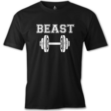 Beauty And The Beast - Beast Siyah Erkek Tshirt