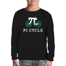 Lord T-Shirt Matematik - Pi 1 Siyah Çocuk Sweatshirt