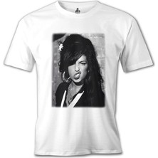 Amy Winehouse - Back To Black Beyaz Erkek Tshirt