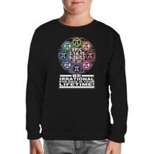 Matematik - Pi 3 Siyah Çocuk Sweatshirt