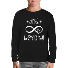 And Beyond Siyah Çocuk Sweatshirt