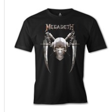 Megadeth - Vic 6 Siyah Erkek Tshirt
