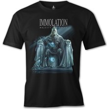 Immolation - Majesty And Decay Siyah Erkek Tshirt