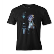 Dota 2 - Drow Ranger 2 Siyah Erkek Tshirt