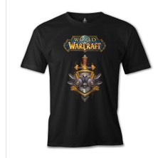 World Of Warcraft - Logo Siyah Erkek Tshirt