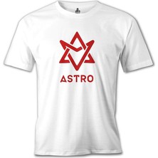Astro - Logo Beyaz Erkek Tshirt