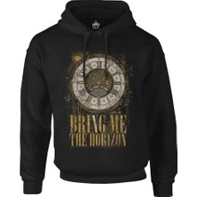 Bring Me The Horizon - Clock Siyah Erkek Fermuarsız Kapşonlu