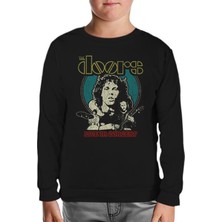The Doors Siyah Çocuk Sweatshirt