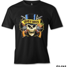 Guns N' Roses - Logo 2 Siyah Erkek Tshirt