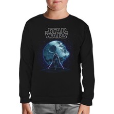 Star Wars - The Force Awakens 6 Siyah Çocuk Sweatshirt