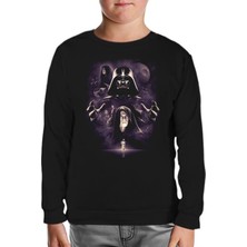 Star Wars - Darth Vader 2 Siyah Çocuk Sweatshirt