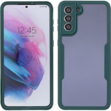 Hello-U Akrilik + Tpu Hibrit Galaxy S21 5g / S30 5g Için Telefon Kılıfı - Yeşil (Yurt Dışından)