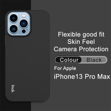 İmak Uc-2 Serisi Apple iPhone 13 Pro 6.1 Inç Uyumlu Çizilmeye Dayanıklı Telefon Kılıfı - Siyah (Yurt Dışından)