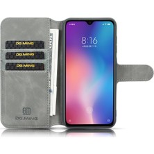 DG.Ming Deri Samsung Galaxy A50 / A50S / A30S Için Telefon Kılıfı - Gri (Yurt Dışından)