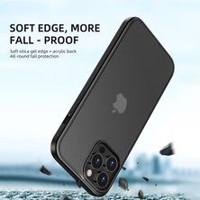 İpaky Apple iPhone 13 Pro Için Spectre Serisi Çizilmez Sert Plastik + Tpu Hibrit Telefon Kılıfı - Mavi (Yurt Dışından)