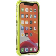 Hello-U Apple iPhone 12/12 Pro Uyumlu Sert Pc + Tpu Çıkarılabilir Telefon Kılıfı  - Neon Yeşil (Yurt Dışından)