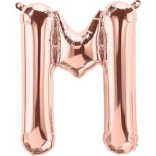 Parti Serüveni Harf Balon M Rose Renk 100 cm