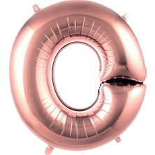 Parti Serüveni Harf Balon O Rose Renk 100 cm