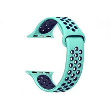 Bonjux Apple Watch Uyumlu 3 41 mm Nike Spor Delikli Kordon Kayış