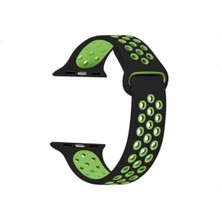 Bonjux Apple Watch Uyumlu 2 45 mm Nike Spor Delikli Kordon Kayış