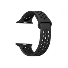 Bonjux Apple Watch Uyumlu 3 41 mm Nike Spor Delikli Kordon Kayış