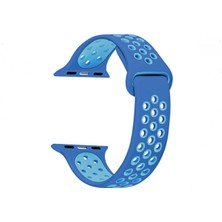 Bonjux Apple Watch Uyumlu 1 42 mm Nike Spor Delikli Kordon Kayış
