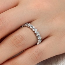 Apelda Çiftli Diamonds Yüzük