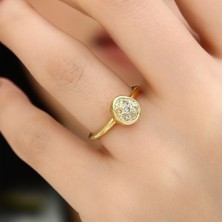 Apelda Gold Twist Yüzük