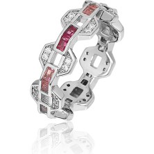 Apelda Pembe Kemer Yüzük