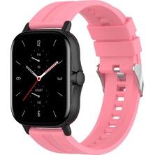 MobaxAksesuar Huawei Watch GT 6/5/4/3/2 Pro 46mm Ultimate SE Elite Kordon Silikon Dalga Desen Şerit Band 23