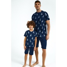 Arnetta Sailor Lacivert Erkek Bermuda Takım